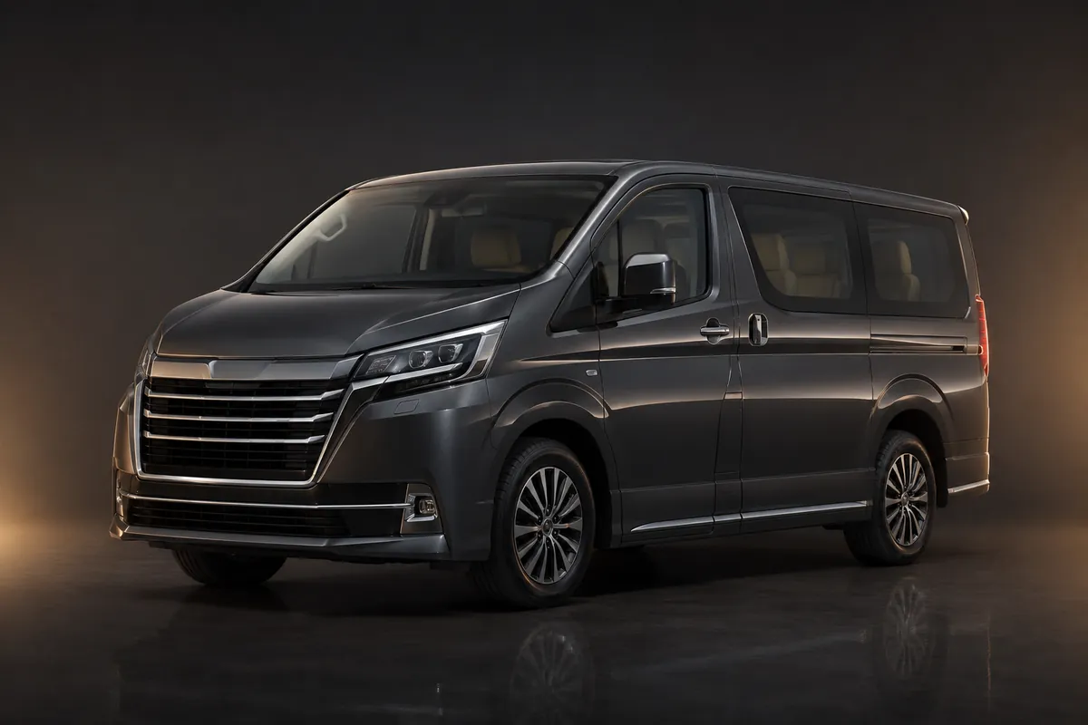 Toyota Granvia grise